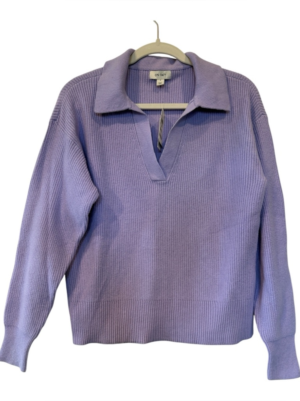 On 34th Ribbed Sweater